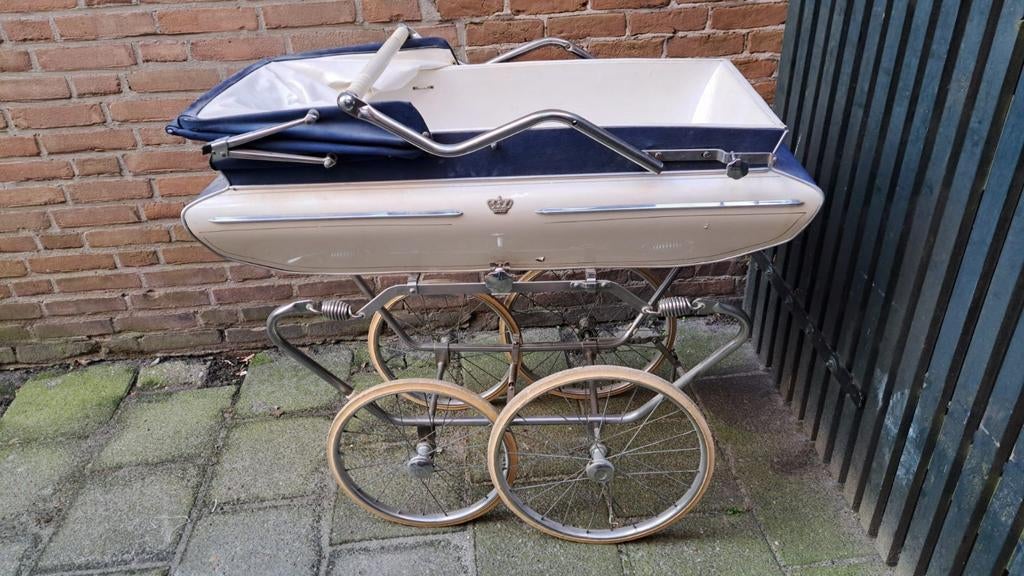 Vintage wandelwagen van Delft jaren 60, Ophalen, Gebruikt, Overige merken