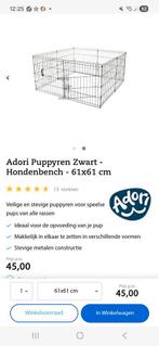 Puppy ren te koop, Dieren en Toebehoren, Hondenbenches, Ophalen, Zo goed als nieuw