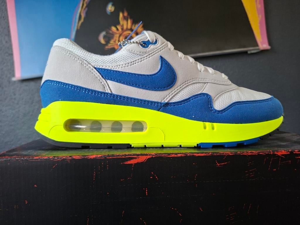 Nike Air Max 1 '86 OG Big Bubble Royal Blue Maat 43, Kleding | Heren, Schoenen, Blauw, Nike, Nieuw, Ophalen of Verzenden