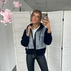 Spijkerjasje met Zachte Mouwen - One size, Ophalen of Verzenden, Zo goed als nieuw, Maat 38/40 (M), Zwart