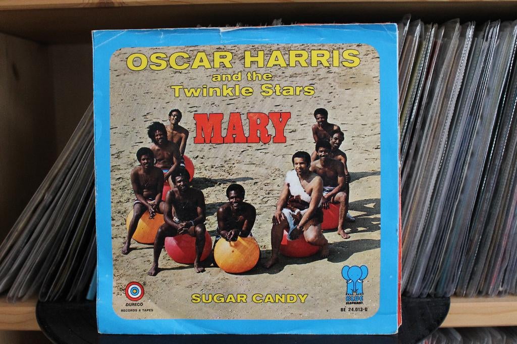7" Single Oscar Harris And The Twinkle Stars - Mary / Sugar, Gebruikt, 7 inch, Single, Ophalen of Verzenden