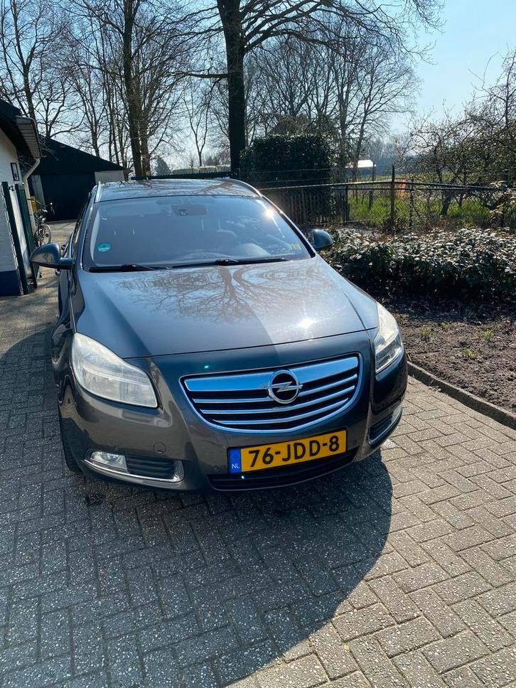 Opel Insignia 1.8 103KW Sports Tourer 2009 Grijs, Auto's, Opel, Particulier, Insignia, Benzine, B, Stationwagon, Handgeschakeld