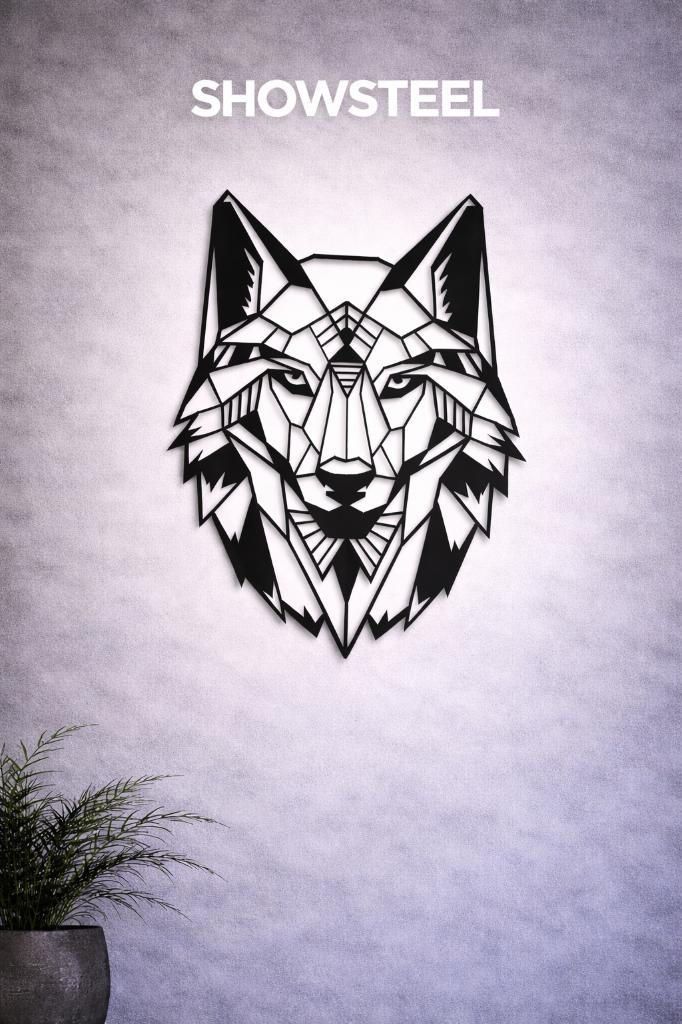 Metalen dieren wanddecoratie | binnen & buiten, Metaal, Industrieel, Zwart, Ophalen of Verzenden