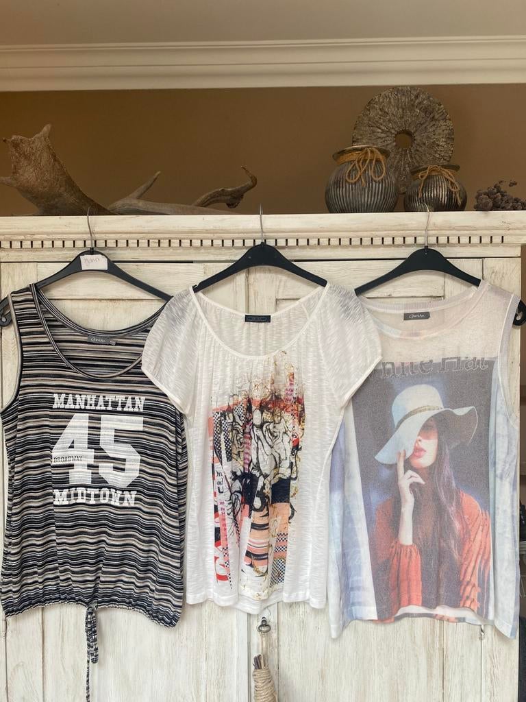 Shirt geisha, Kleding | Dames, T-shirts, Ophalen of Verzenden, Zo goed als nieuw, Maat 46/48 (XL) of groter