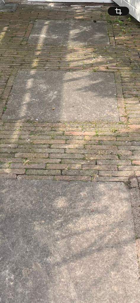 20 m2 klinkers GRATIS, Ophalen of Verzenden, Zo goed als nieuw, Hout