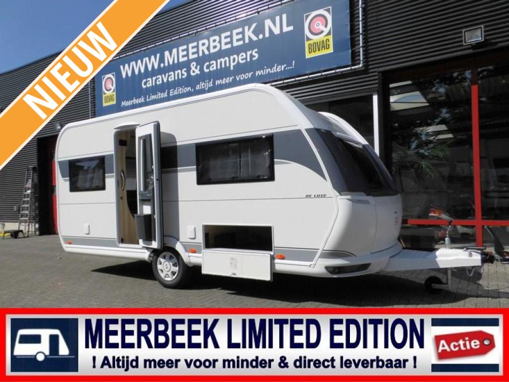 Hobby De Luxe 460 UFE 2026 NIEUWSTE MODEL !, Schokbreker, Rondzit, Hobby, Overige typen