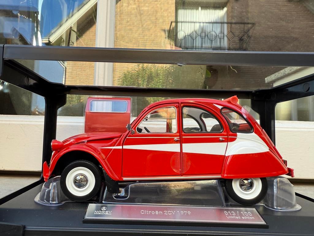 1:18 Citroen 2CV Starsky & Hutch 1979 Norev LE 13/100, Auto, Norev, 70-72 Av. de Bohlen, Vaulx-en-Velin, 69120, France, Norev