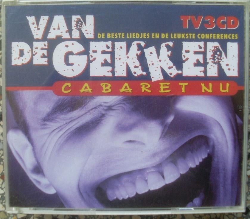 Van De Gekken - Cabaret Nu (3CD) liedjes en conferances, Cd's en Dvd's, Cd's | Humor en Cabaret, Ophalen of Verzenden, Zo goed als nieuw