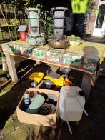 Aladdin Blue Flame Petroleumkachels (2x) met extra's, Ophalen, Gebruikt, Overige brandstoffen, Petroleumkachel