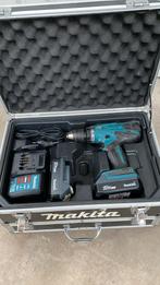 Makita Accu Boormachine 18V - Inclusief Koffer, Gebruikt, Variabele snelheid, Ophalen of Verzenden, Boor- en Schroefmachine