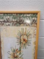 schilderij geborduurd bloem, Ophalen of Verzenden, 'T Olde Gre-j, Info@toldegrej.nl, Endepoelstraat 20f Didam