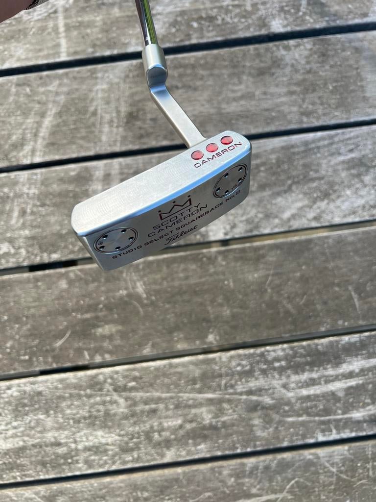 Titleist Scotty Cameron studio select squareback No.2, Ophalen of Verzenden, Zo goed als nieuw, Club, Overige merken