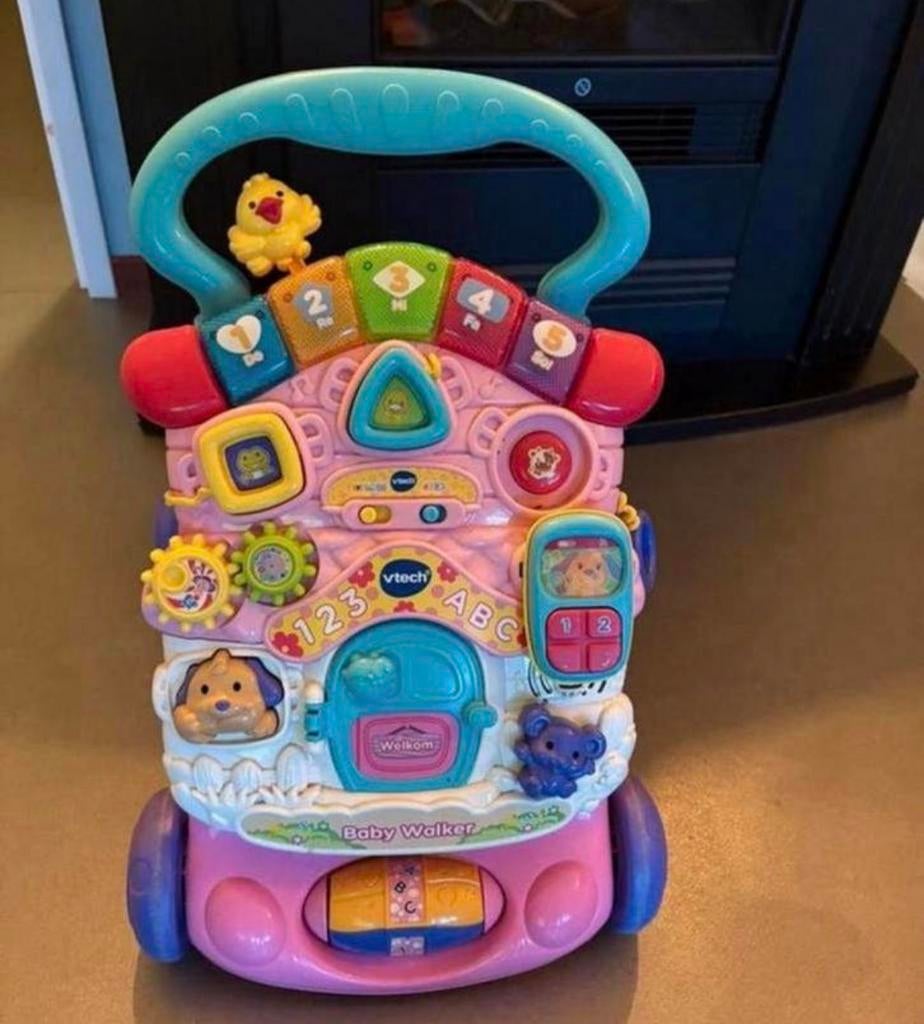 Vtech loopwagen, Kinderen en Baby's, Speelgoed | Vtech, Ophalen, Gebruikt, 6 maanden tot 2 jaar