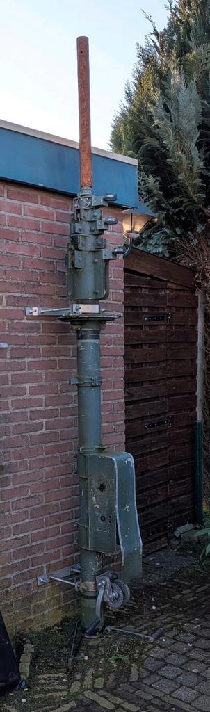 Uitschuifbare Legermast 10-15m, Telecommunicatie, Antennes en Masten, Mast, Ophalen