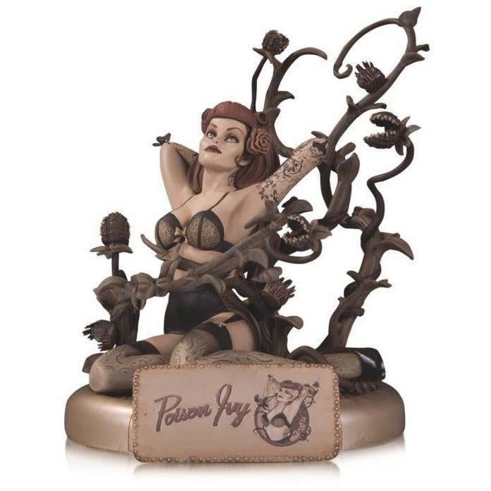 Dc Collectibles Poison Ivy Sepia Statue Figure, Ophalen of Verzenden, Zo goed als nieuw, Beeldje, Replica of Model