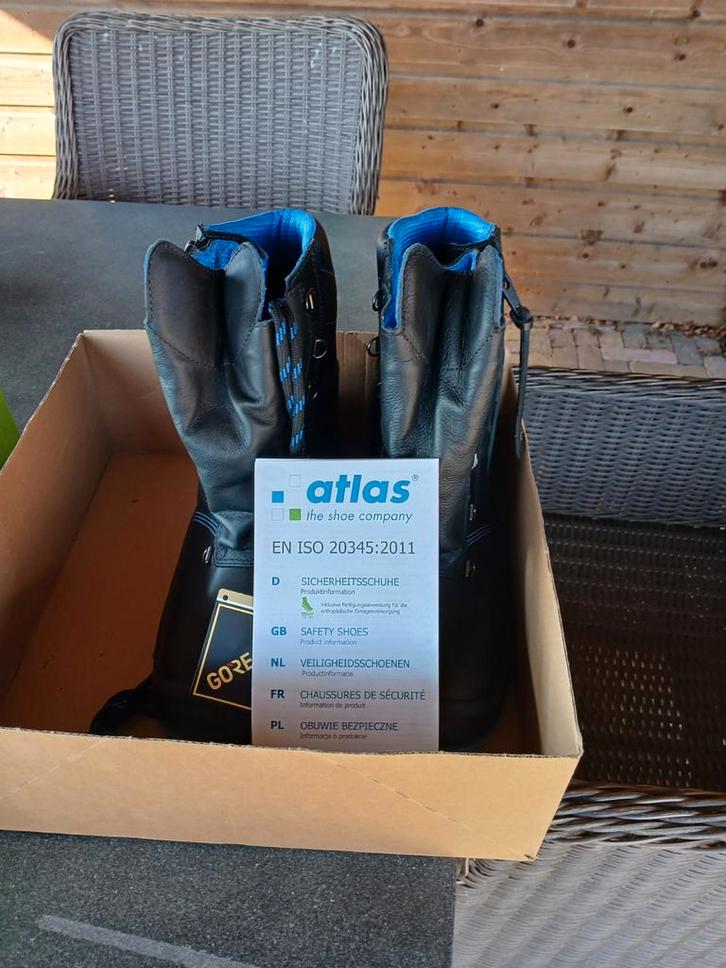 Atlas GTX 945 XP Thermo veiligheidsschoenen, maat 43, Doe-het-zelf en Verbouw, Veiligheidskleding, Nieuw, Ophalen