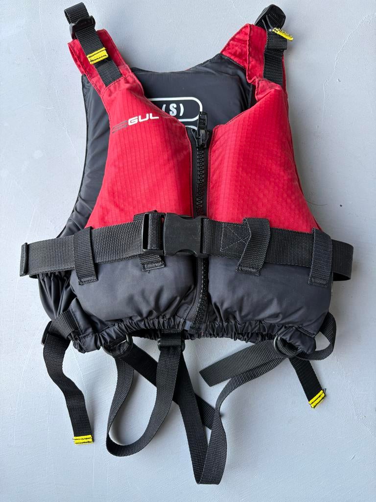 Gul Zwemvest Junior Small 30-40kg - Rood/Zwart, Watersport en Boten, Watersportkleding, Ophalen of Verzenden, Gebruikt, Kind, Reddingsvest of Zwemvest