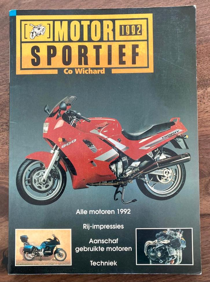MOTOR SPORTIEF 1992 Alle motoren 1992, rij-impressies,, Boeken, Motoren, Zo goed als nieuw, Algemeen, Verzenden