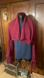 Sjaal Wol palme nieuw, Kleding | Dames, Ophalen of Verzenden, Nieuw, Maat 46/48 (XL) of groter, Sjaal