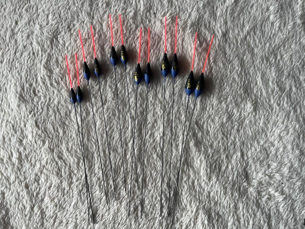 adv 225 /  NIEUW serie 12 dobbers JVS, Watersport en Boten, Hengelsport | Witvissen, Ophalen of Verzenden, Dobber of Lood