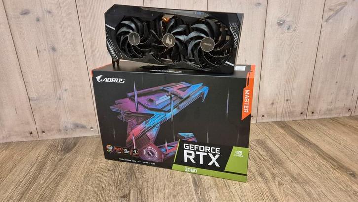 Gigabyte AORUS | RTX3080 | 10G | RGB | MASTER | GAMING, Computers en Software, Videokaarten, Gebruikt, Overige chipsets, PCI-Express 4.0