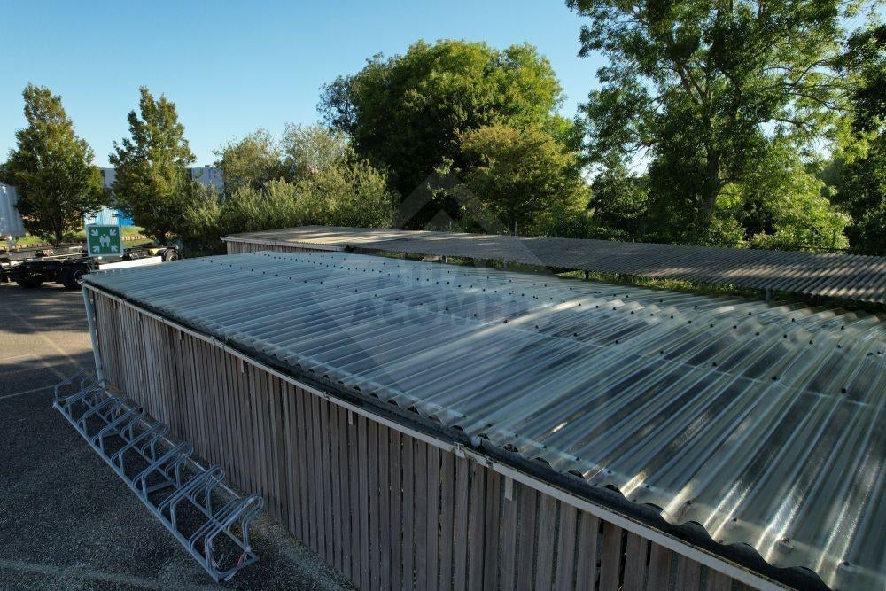 Partij nieuwe POLYESTER GOLFPLATEN 177/51 (type F) 109x92cm, Nieuw, 15 m² of meer, Ophalen, Minder dan 4 cm