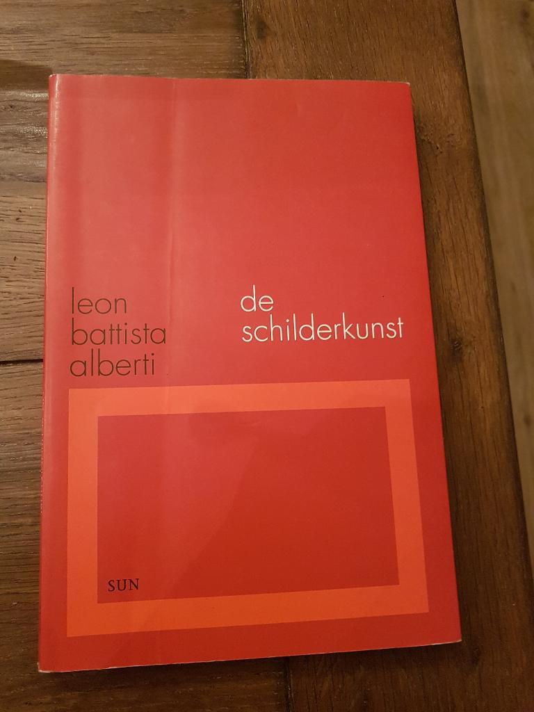 De schilderkunst, Boeken, Ophalen of Verzenden, Gelezen, Schilder- en Tekenkunst, Leon Battista Alberti
