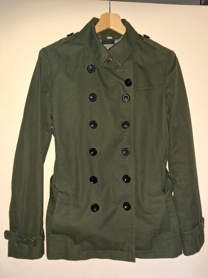 Originele Burberry Brit jas maat 38 /M, Kleding | Dames, Jassen | Zomer, Zo goed als nieuw, Maat 38/40 (M), Zwart, Ophalen of Verzenden