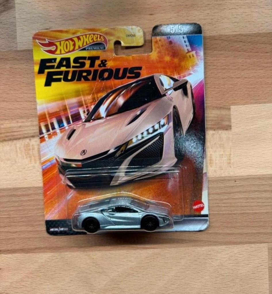Hotwheels Fast&Furious 17Acura NSX, Ophalen of Verzenden, Zo goed als nieuw, Auto