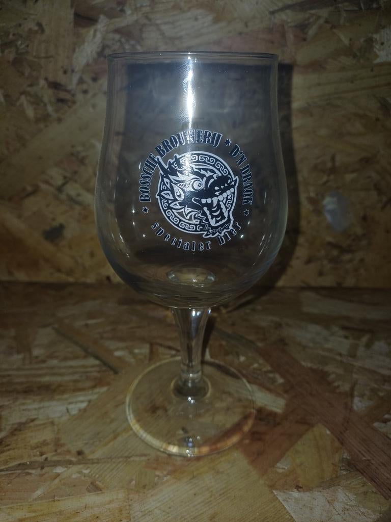 Bierglas met opdruk, Ophalen of Verzenden