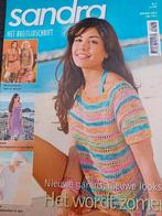 Breiblad Sandra juni 2009, Ophalen of Verzenden, Zo goed als nieuw, Breien, Patroon of Boek