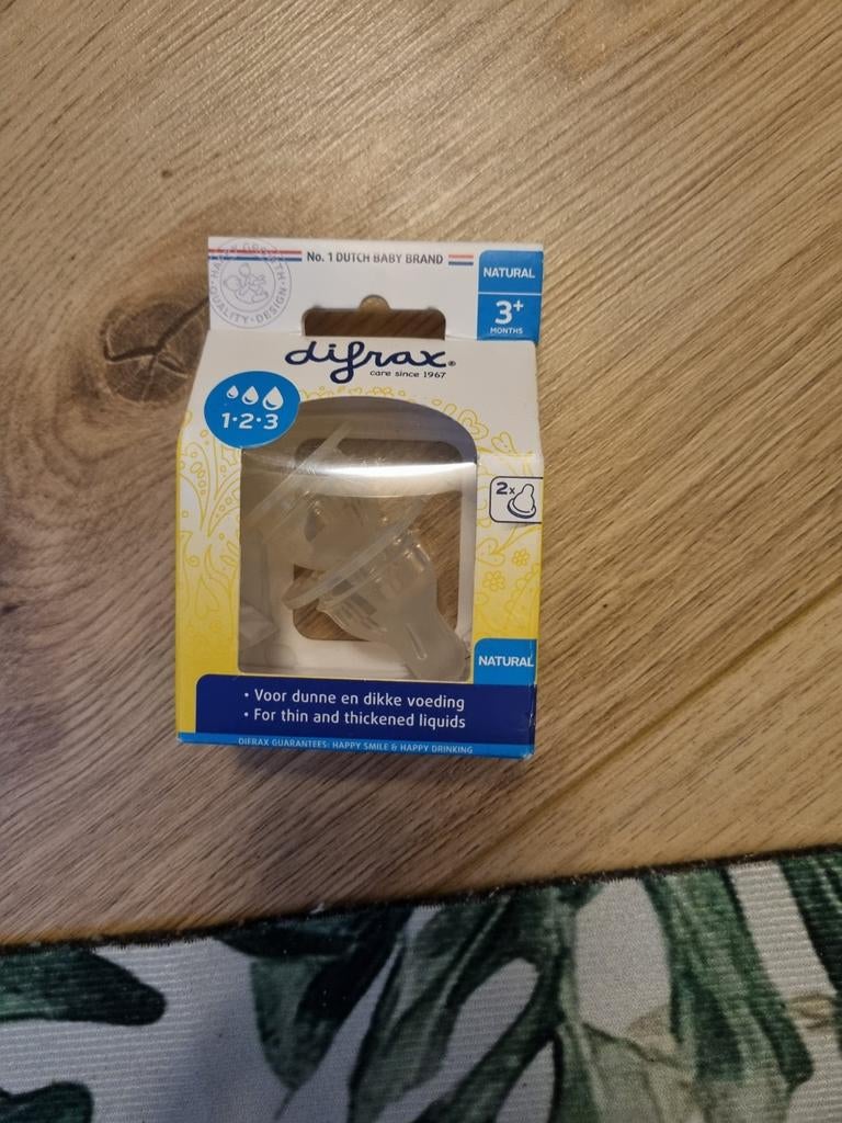 Difrax flesspeentjes NIEUW, Ophalen of Verzenden, Nieuw, Overige typen