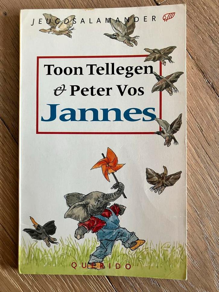 Jannes - Toon Tellegen & Peter Vos (Jeugdsalamander), Boeken, Kinderboeken | Jeugd | onder 10 jaar, Gelezen, Fictie algemeen, Ophalen of Verzenden