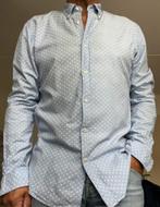 Scotch & Soda button down overhemd XL lichtblauw stippen, Kleding | Heren, Overhemden, Ophalen of Verzenden, Gedragen, Blauw