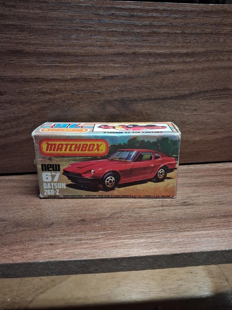 Matchbox N67 datsun 260-Z, Ophalen of Verzenden, Zo goed als nieuw, Auto, Overige merken
