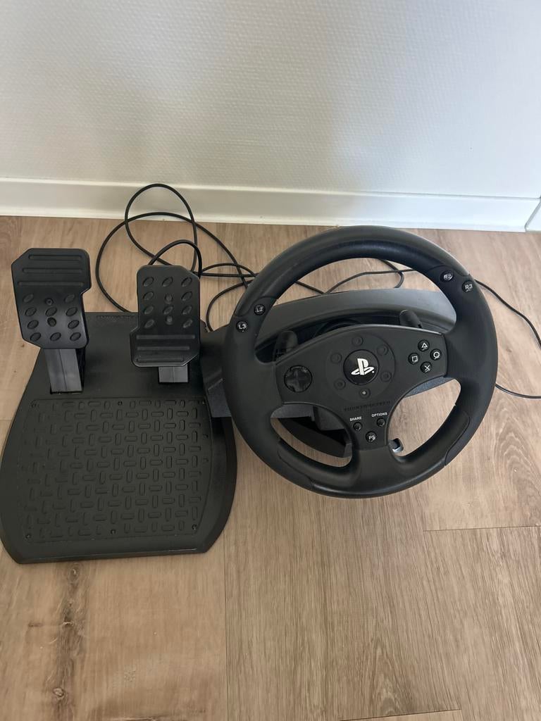 Thrustmaster T80 Racing Wheel en Pedalen voor PlayStation, Ophalen of Verzenden, Zo goed als nieuw, Stuur of Pedalen, PlayStation 4