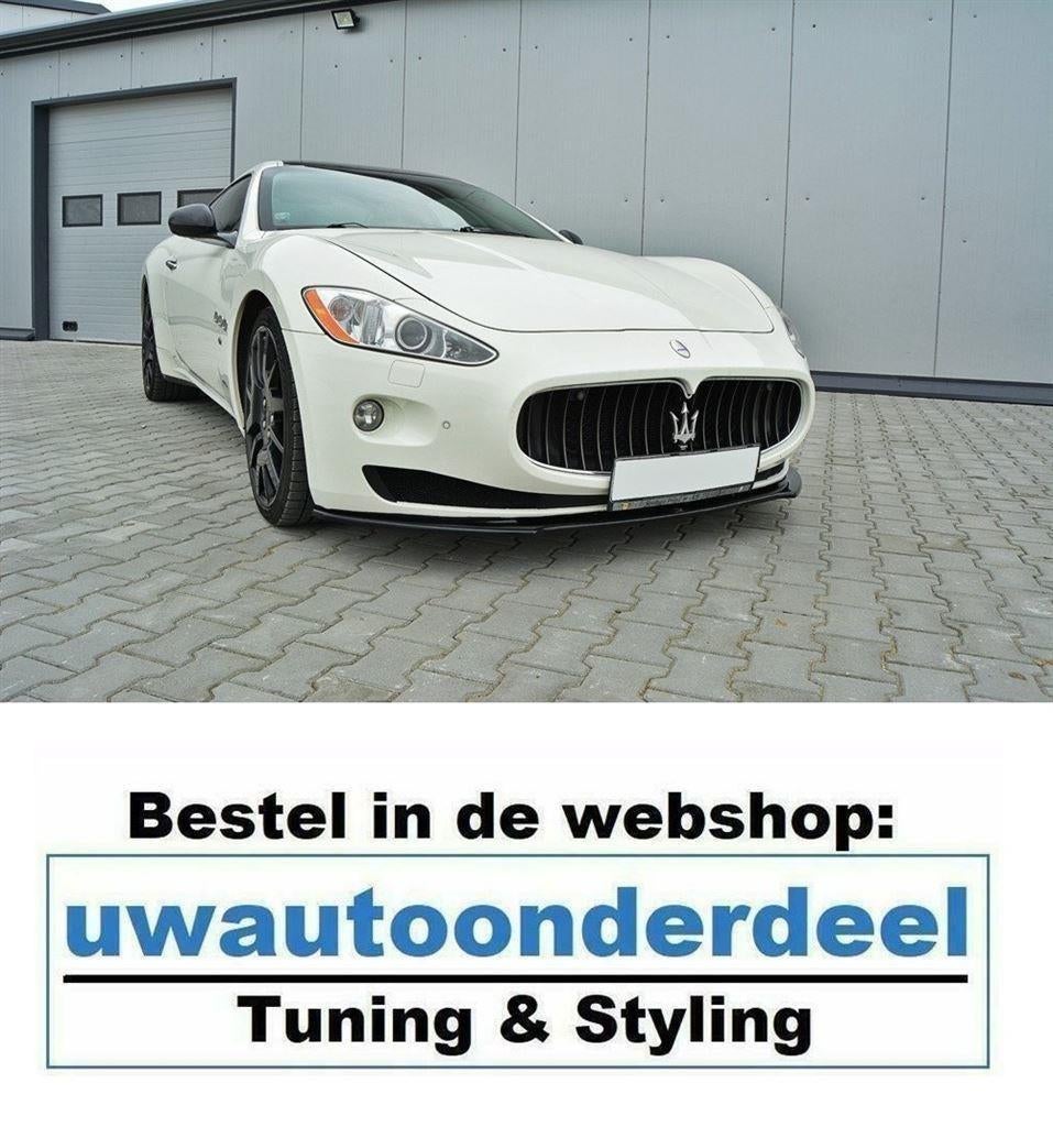Maxton Spoiler Voorspoiler Lip Splitter Maserati Granturismo, Verzenden