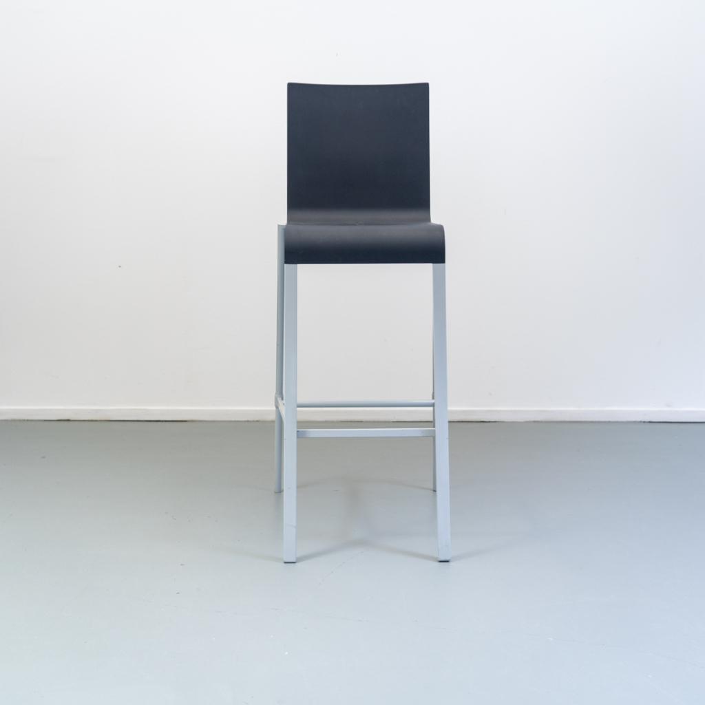 1 Vitra Maarten van Severen Kruk Blauw, Niet ingevuld, Niet ingevuld, Ophalen of Verzenden, Zo goed als nieuw