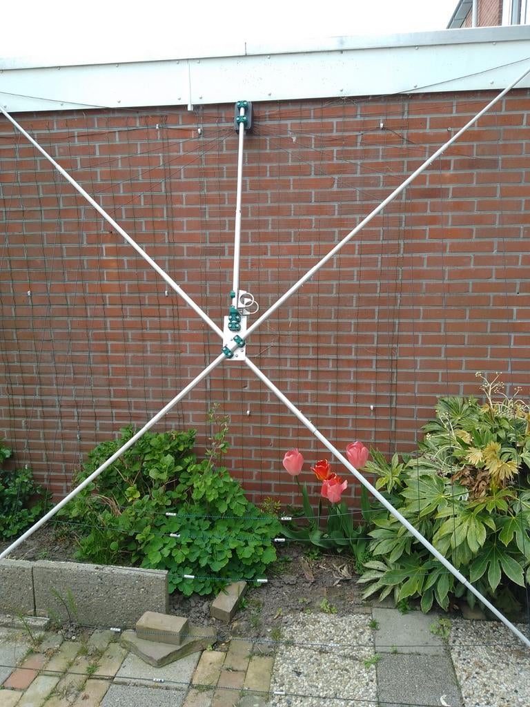 Cobweb antenne, Telecommunicatie, Ophalen, Gebruikt