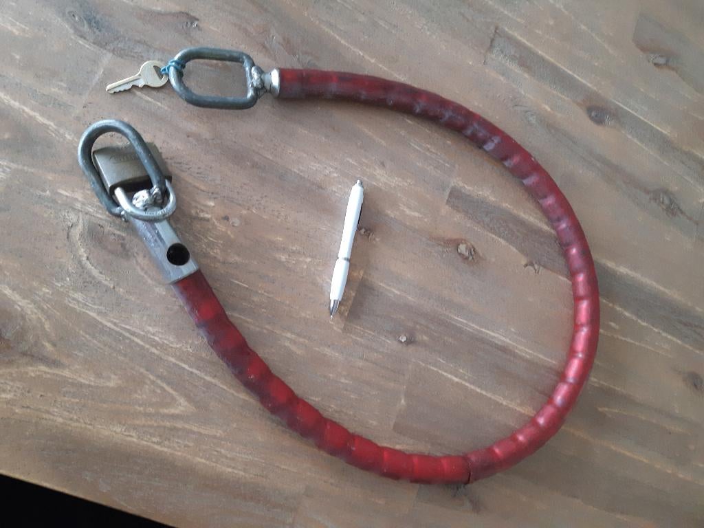 Heel zwaar kettingslot 110 cm lang, Ophalen of Verzenden, Gebruikt, Kettingslot
