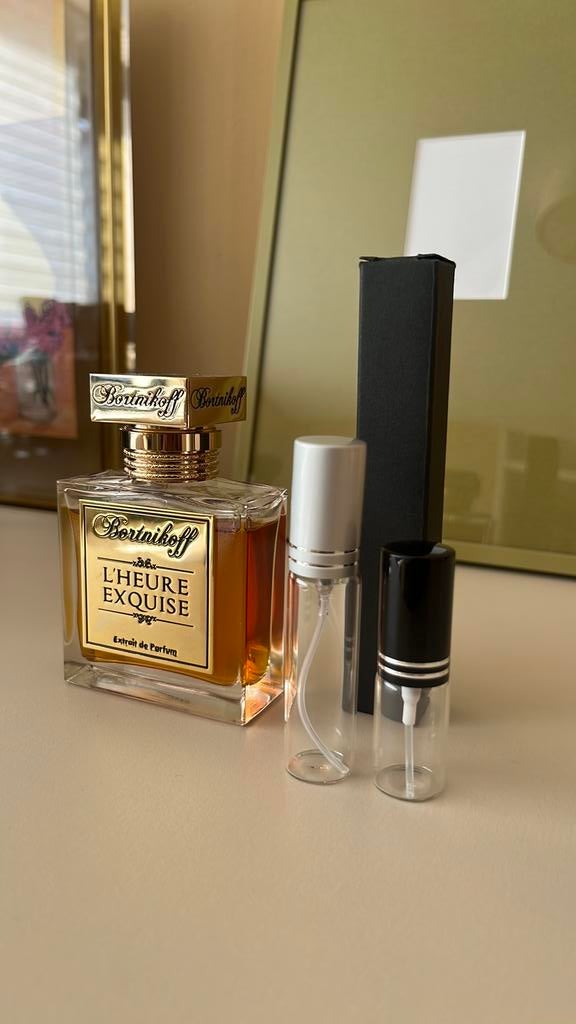 Bortnikoff — L’Heure Exquise - sample / proefjes per ml, Sieraden, Tassen en Uiterlijk, Uiterlijk | Parfum, Ophalen of Verzenden