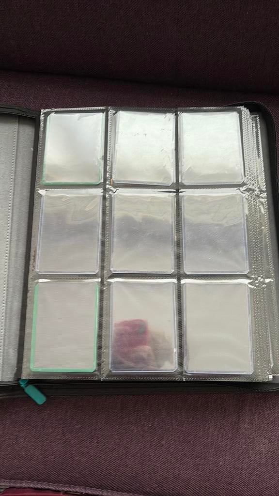 Mooie map voor kaarten in toploaders, Ophalen, Zo goed als nieuw