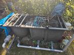 Kompleet borstel bak, kweek bak, uv lamp en div. Vissen Koi, Tuin en Terras, Vijver-toebehoren, Ophalen of Verzenden, Overige typen