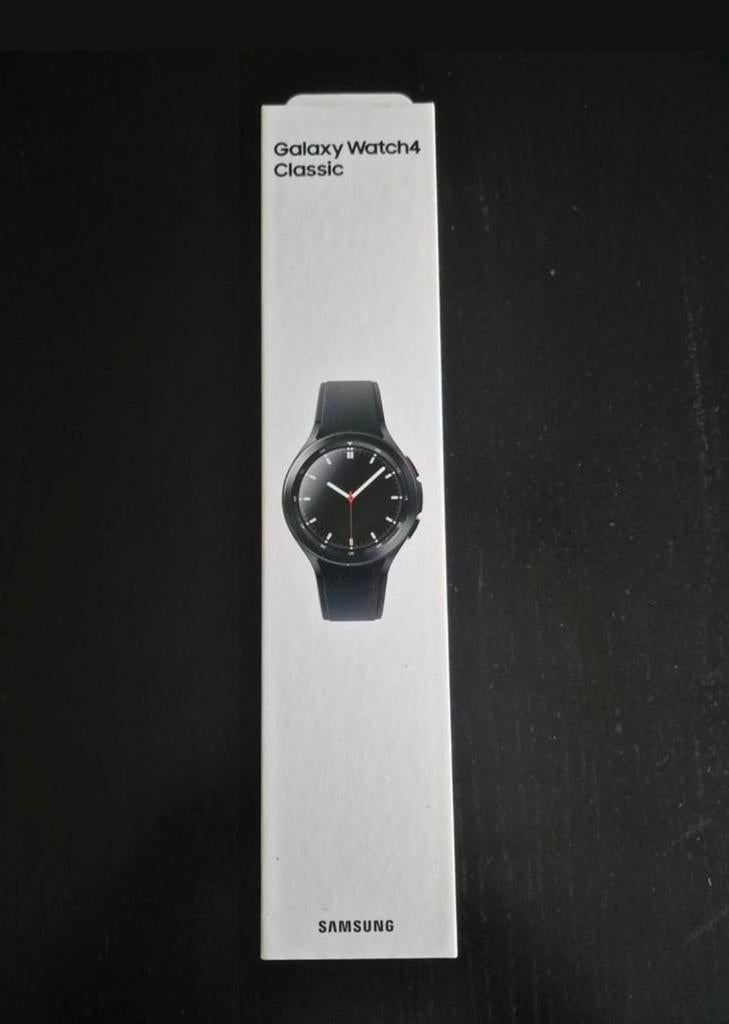 Galaxy Watch4 Classic (nieuw in doos), Ophalen, Nieuw, Zwart, Android