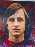 Schilderij johan cruijff, Ophalen