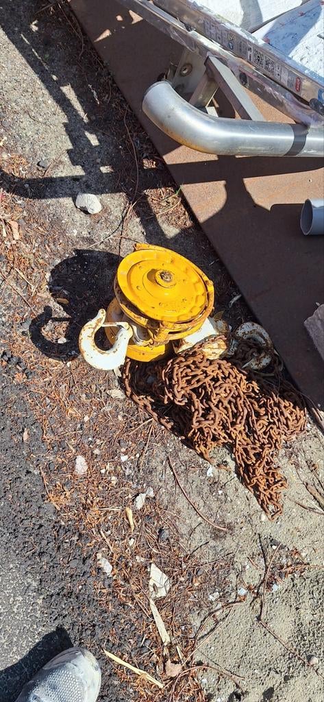 Takel 2 ton, Ophalen, Elektrisch