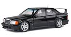 Mercedes Benz 190E Evo2, zwart - 1:18 - Solido, Solido, Solido, Rue de L' Ecusson 2, 56120 Josselin France, Nieuw