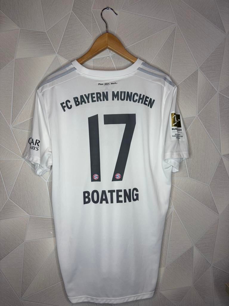Bayern Munchen Uit 2019/2020 Boateng, Maat XL, Ophalen of Verzenden, Zo goed als nieuw, Shirt
