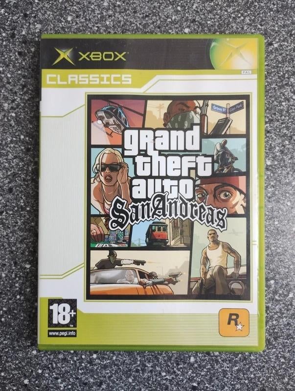Grand Theft Auto San Andreas, Spelcomputers en Games, Avontuur en Actie, Vanaf 18 jaar, Verzenden, 1 speler