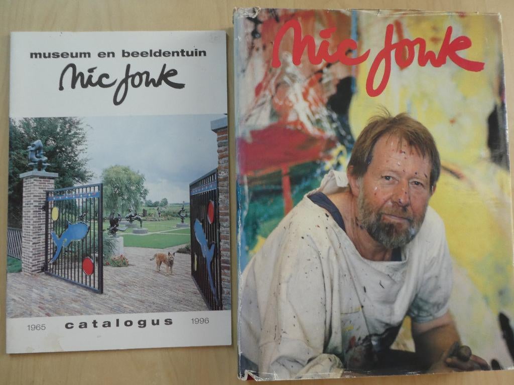 Nic Jonk boek + catalogus, Ophalen of Verzenden, Zo goed als nieuw